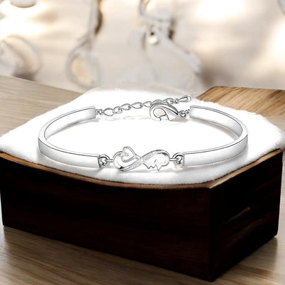 To my Daughter - Forever in my heart Bracelet