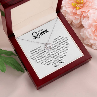 To my Queen - Love pendant necklace