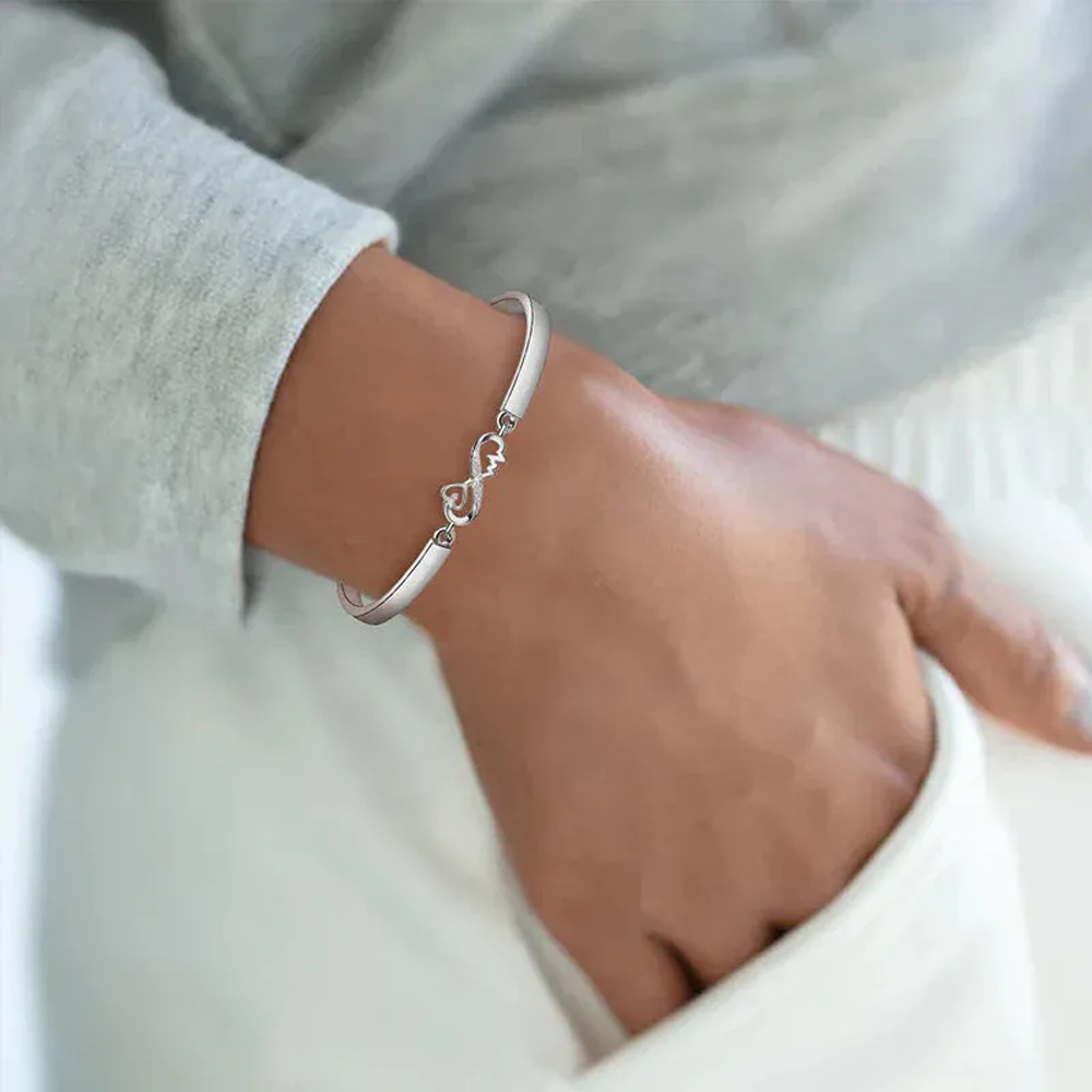 To my Daughter - Forever in my heart Bracelet