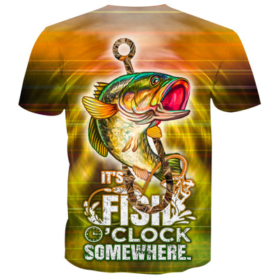 It's Fish'O Clock 3D Unisex T-shirt