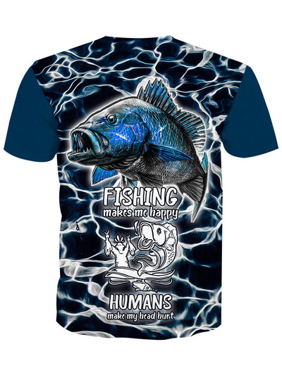 DNA Bass Fishing 3D Unisex T-shirt