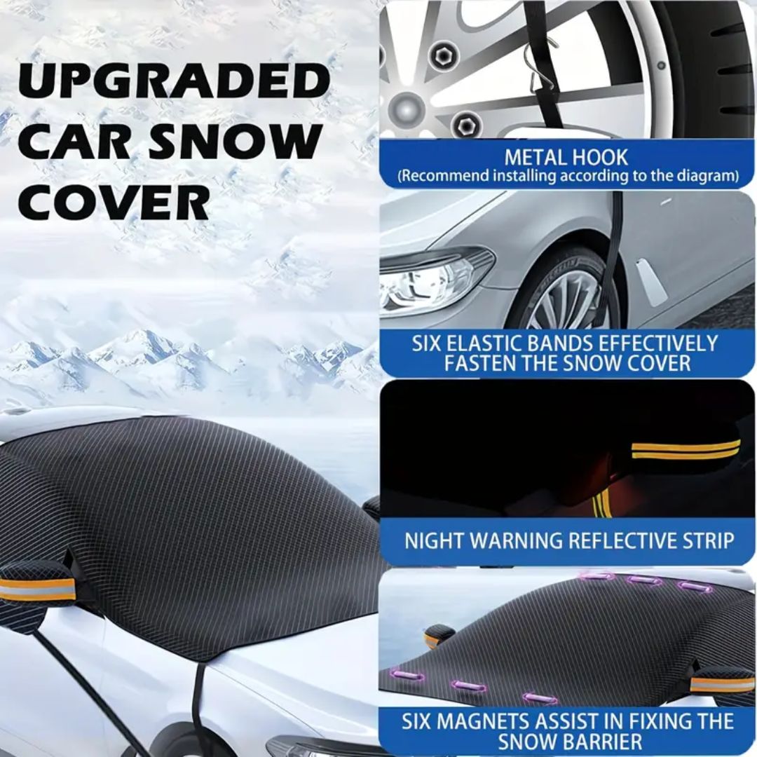 Magnetic Windscreen Snow Cover for Cars