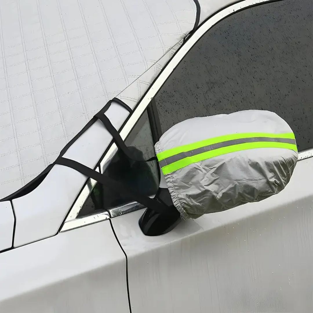 Car Windscreen Snow Cover With Side View Mirror Cover