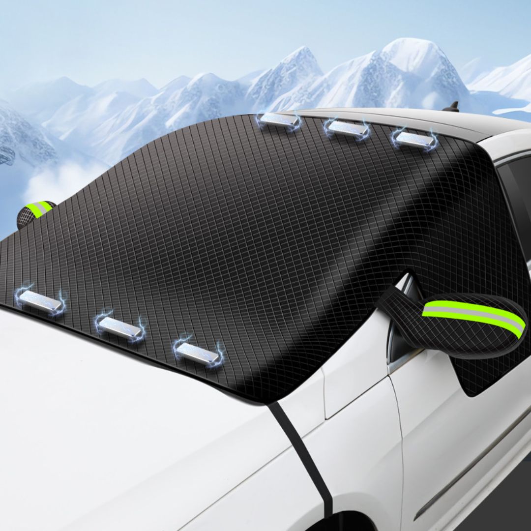 Magnetic Windscreen Snow Cover for Cars