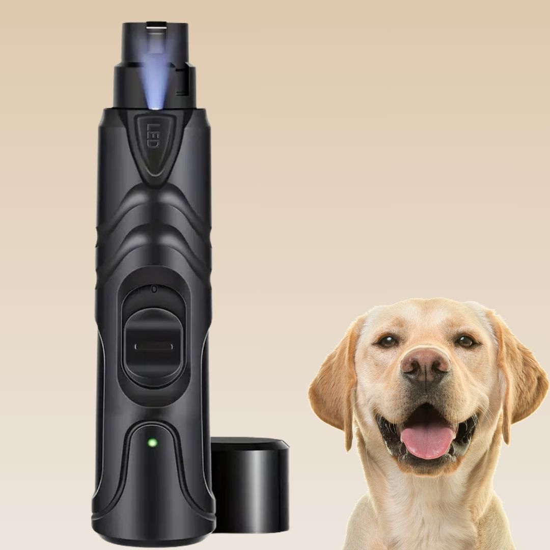 PawEase - Rechargeable Painless and Quiet Nail Trimmer for Dogs