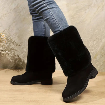 Alpine - Fluffy Mid-Calf Boots