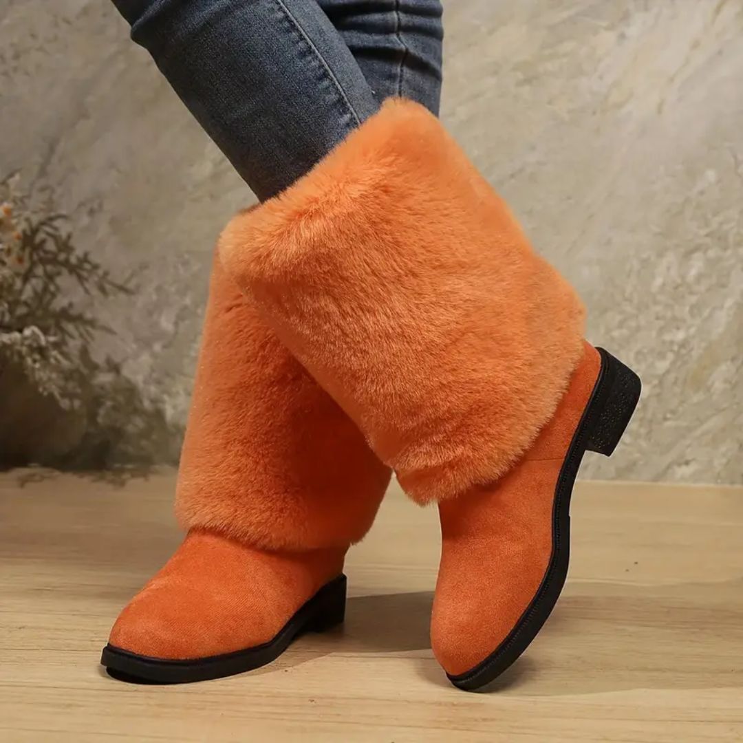 Alpine - Fluffy Mid-Calf Boots