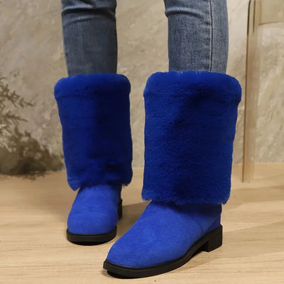 Alpine - Fluffy Mid-Calf Boots