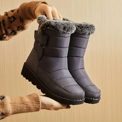 Aurora - Fleece-Lined Snow Ankle Boots