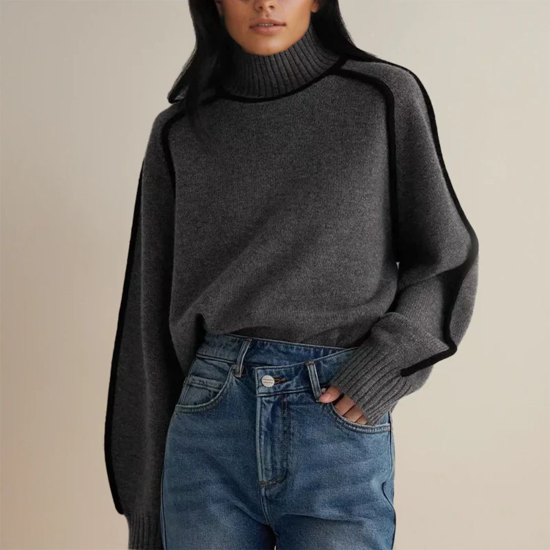 Élosise - Trim Knit Sweater