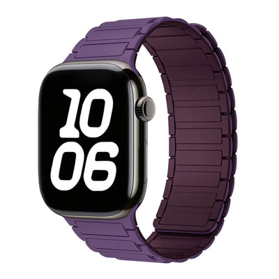 Silicone Magnetic Loop Straps For Apple Watch