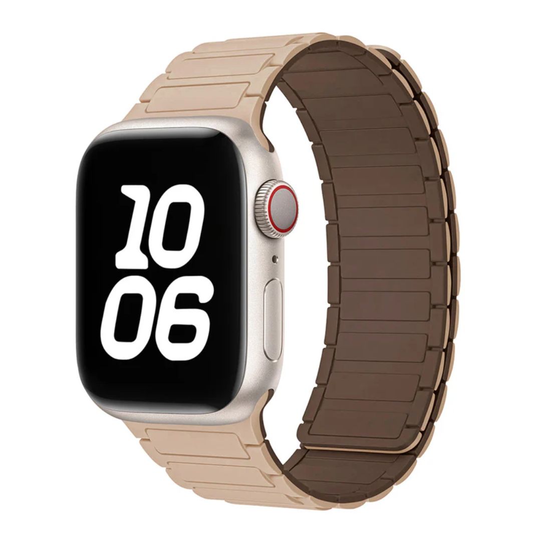 Silicone Magnetic Loop Straps For Apple Watch