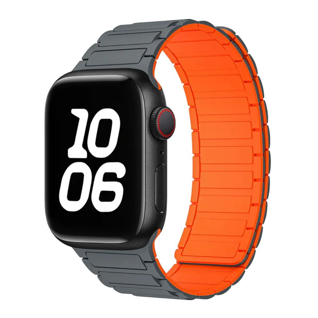 Silicone Magnetic Loop Straps For Apple Watch