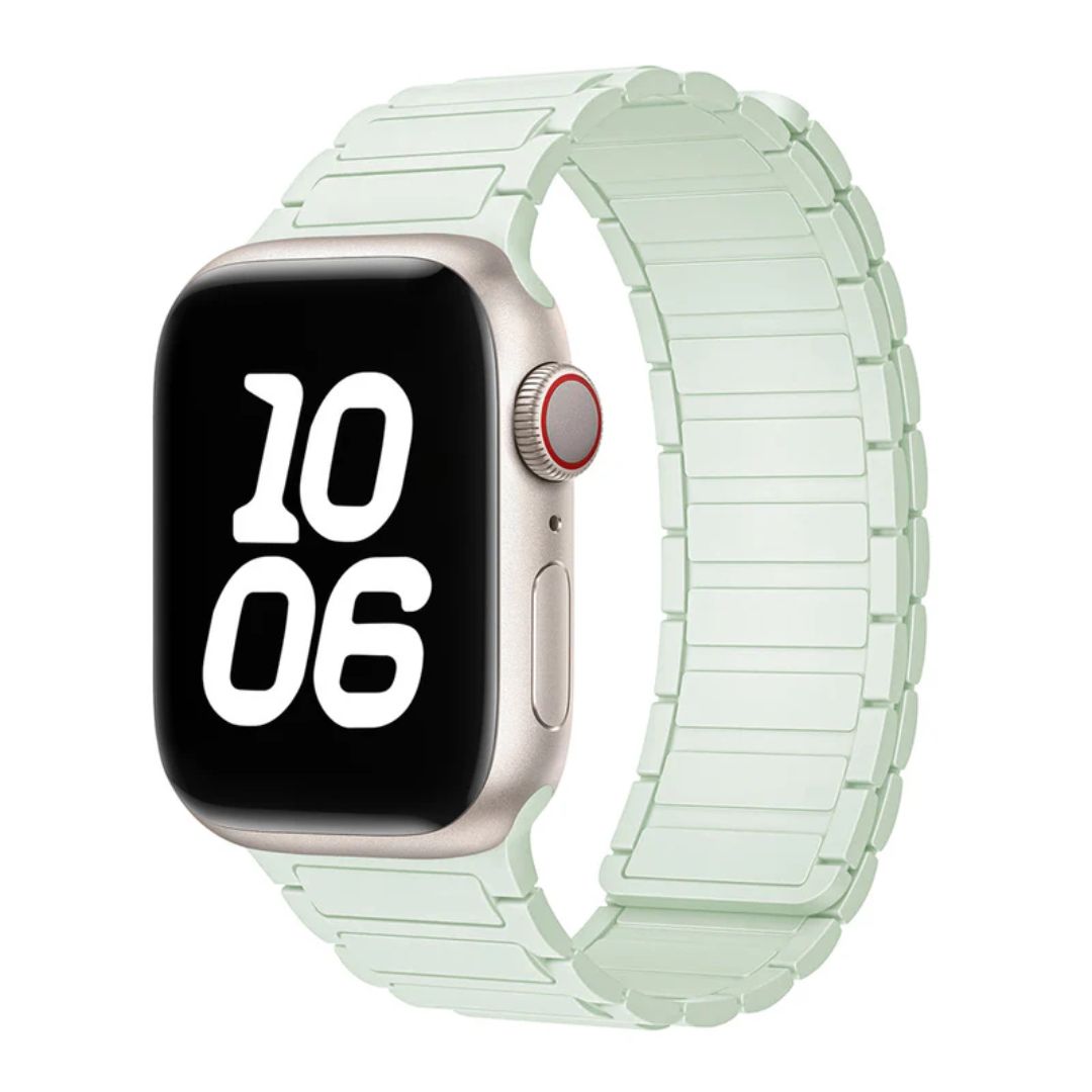 Silicone Magnetic Loop Straps For Apple Watch