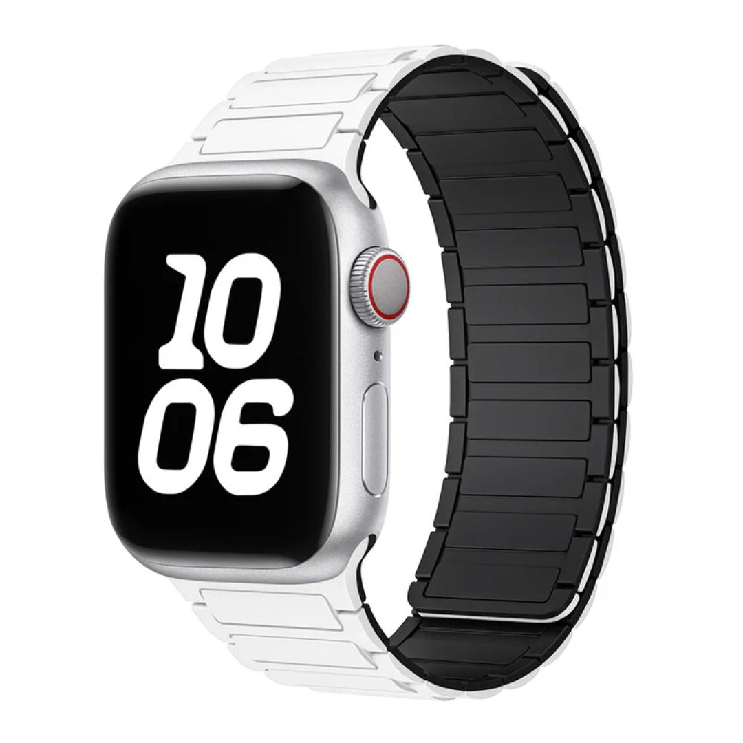 Silicone Magnetic Loop Straps For Apple Watch