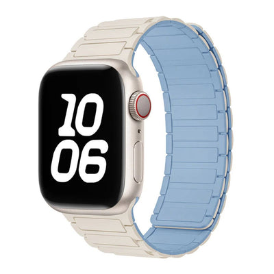 Silicone Magnetic Loop Straps For Apple Watch