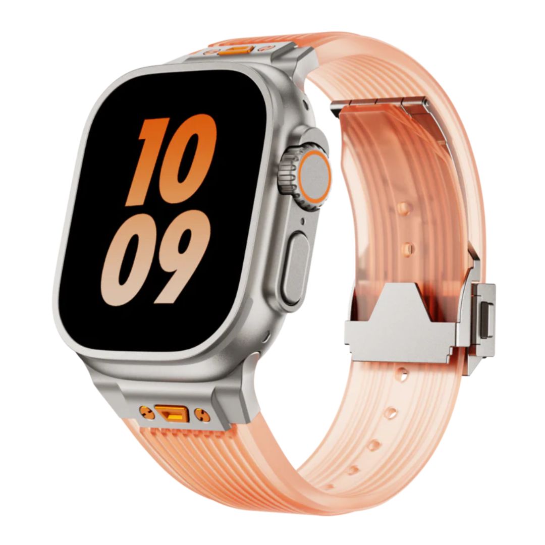 RM Transparent Silicone Starps For Apple Watch