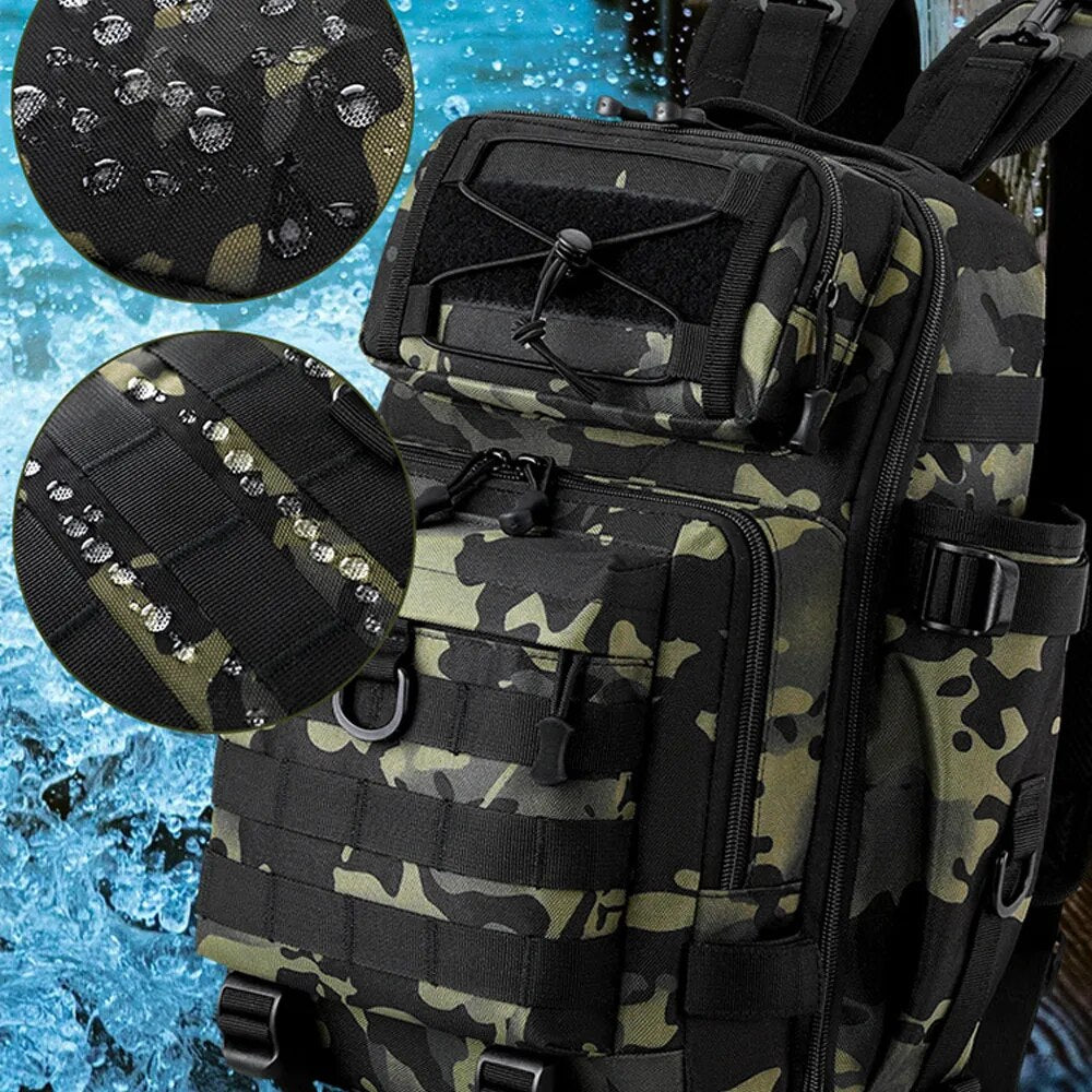 Large-Capacity Fishing Backpack