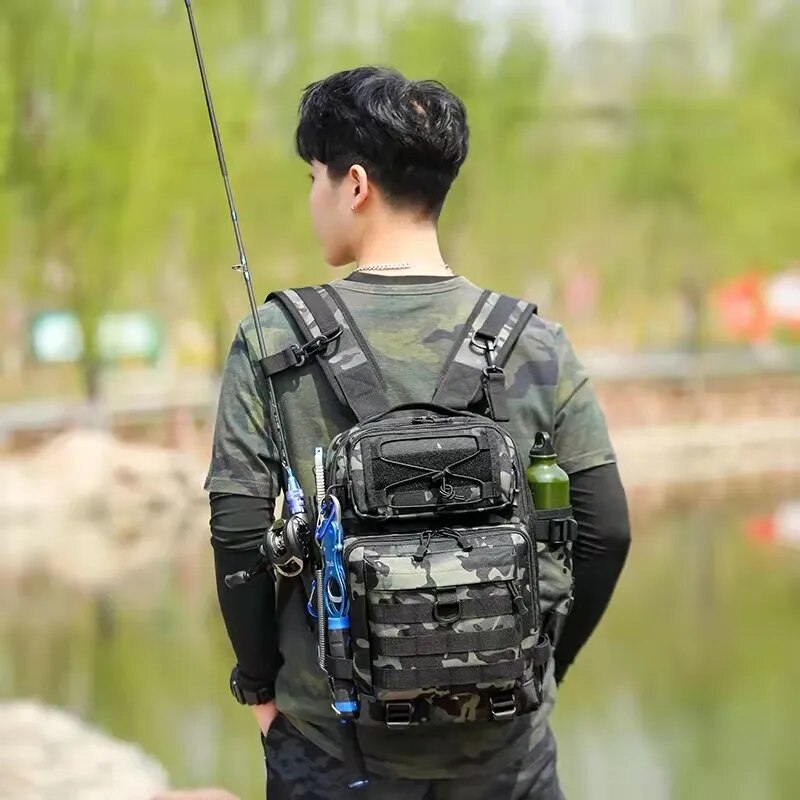 Large-Capacity Fishing Backpack