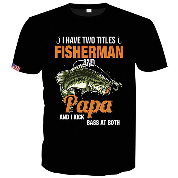 Fisherman And Papa Unisex T-shirt