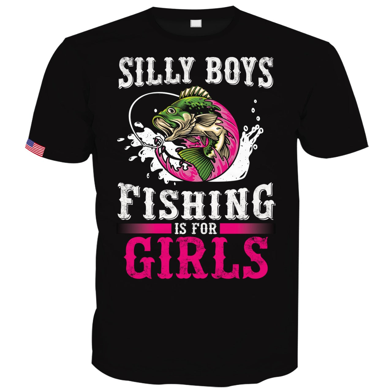 Fishing is for Girls Unisex T-shirt