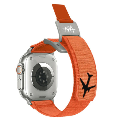 Wild Trail Magnetic Buckle Nylon Straps For Apple Watch