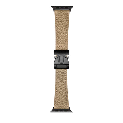 Magnetic Buckle Leather Strap For Apple Watch