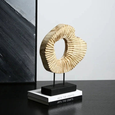 Handcrafted Wooden Sculpture